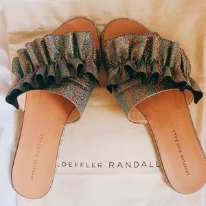 Loeffler Randall Rey Slides in Multicolor